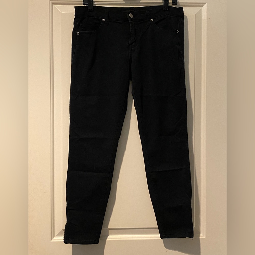 Black Pants with Zippers